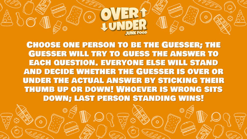 Over Under Junk Food